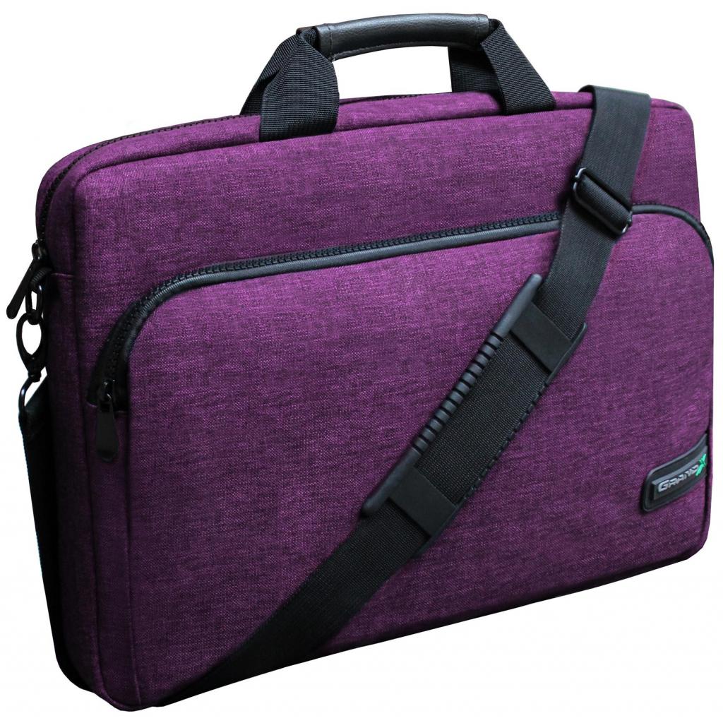 Сумка для ноутбука Grand-X 15.6'' SB-139 Purple (SB-139P) - фото 3 Сумка для ноутбука Grand-X 15.6'' SB-139 Purple (SB-139P) - фото 3