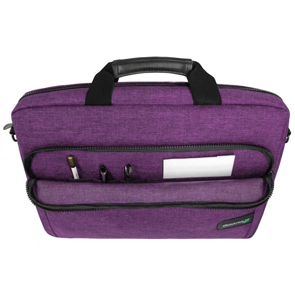 Сумка для ноутбука Grand-X 15.6'' SB-139 Purple (SB-139P) - фото 4 Сумка для ноутбука Grand-X 15.6'' SB-139 Purple (SB-139P) - фото 4