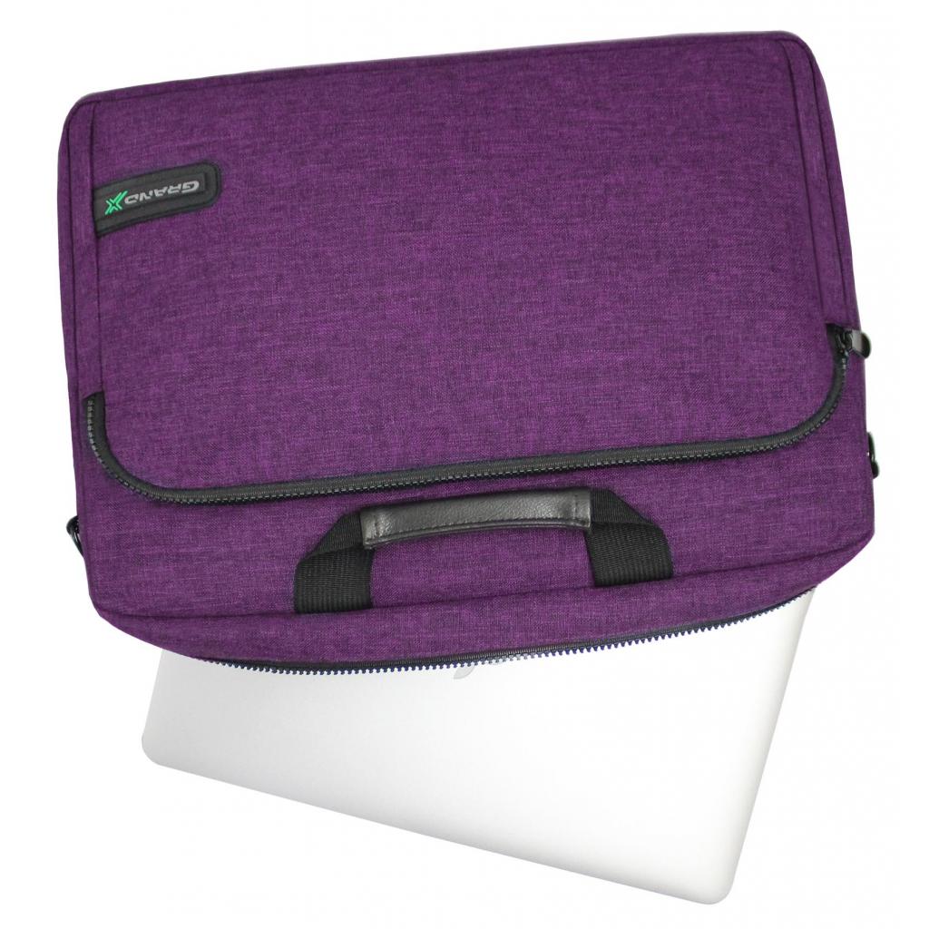 Сумка для ноутбука Grand-X 15.6'' SB-139 Purple (SB-139P) - фото 6 Сумка для ноутбука Grand-X 15.6'' SB-139 Purple (SB-139P) - фото 6