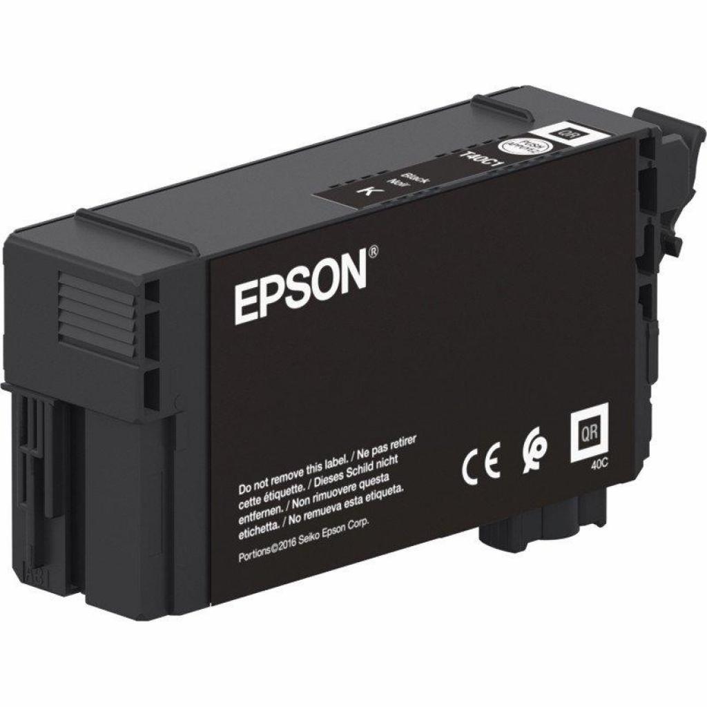 Картридж Epson SC-T3100/T5100 Black, 80мл, UltraChrome XD2 T40D140 (C13T40D140) Картридж Epson SC-T3100/T5100 Black, 80мл, UltraChrome XD2 T40D140 (C13T40D140)