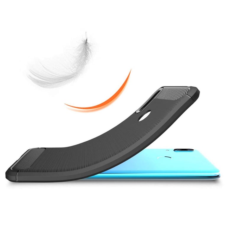 Чохол до мобільного телефона Laudtec для Huawei Y7 2019 Carbon Fiber (Black) (LT-HY72019B) - фото 5
