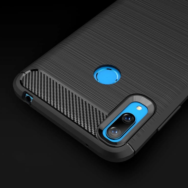 Чохол до мобільного телефона Laudtec для Huawei Y7 2019 Carbon Fiber (Black) (LT-HY72019B) - фото 8