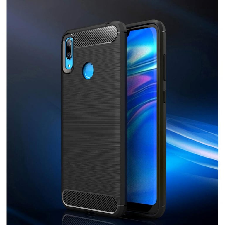 Чохол до мобільного телефона Laudtec для Huawei Y7 2019 Carbon Fiber (Black) (LT-HY72019B) - фото 9