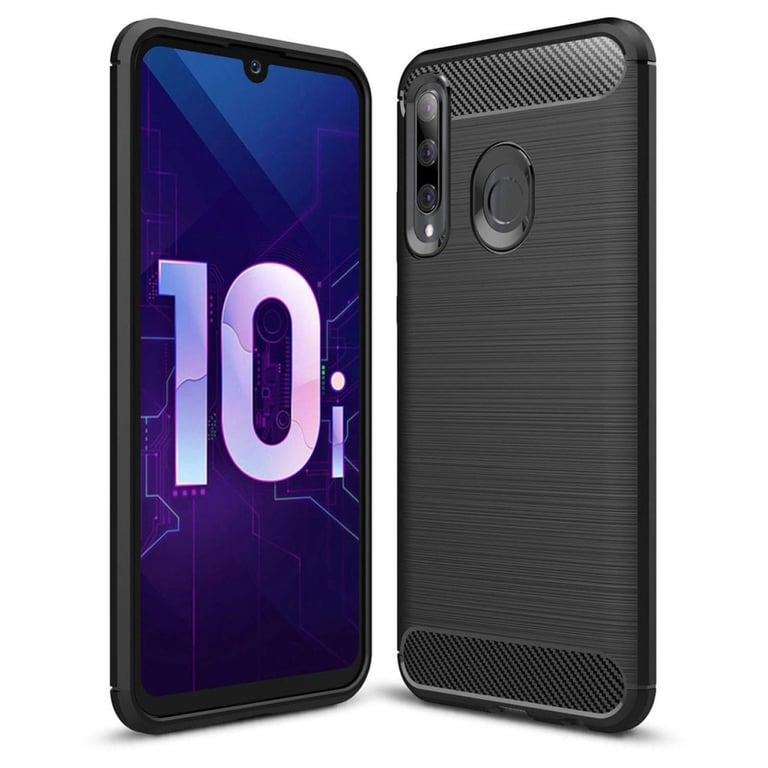 Чохол до мобільного телефона Laudtec для Huawei P Smart 2019 Carbon Fiber (Black) (LT-PST19) - фото 1