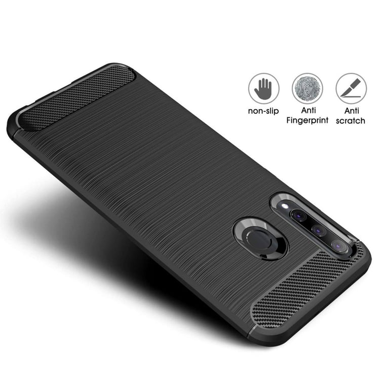 Чохол до мобільного телефона Laudtec для Huawei P Smart 2019 Carbon Fiber (Black) (LT-PST19) - фото 3