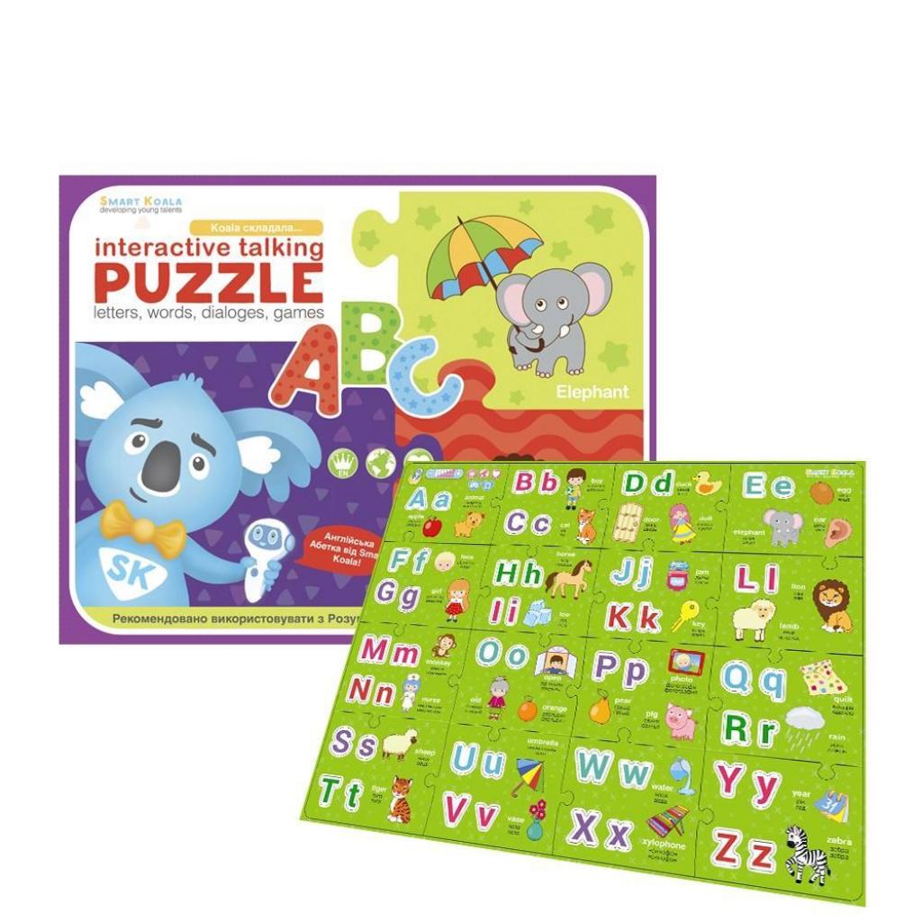 Інтерактивна іграшка Smart Koala Пазл ABC (SKPABC1) - фото 1 Інтерактивна іграшка Smart Koala Пазл ABC (SKPABC1) - фото 1