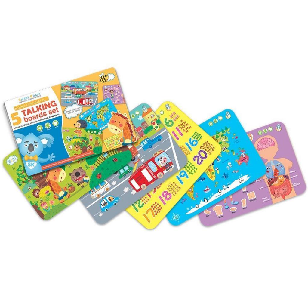 Інтерактивна іграшка Smart Koala Карта світу, Частини тіла, Цифри (SKSAB5IN1) - фото 1 Інтерактивна іграшка Smart Koala Карта світу, Частини тіла, Цифри (SKSAB5IN1) - фото 1