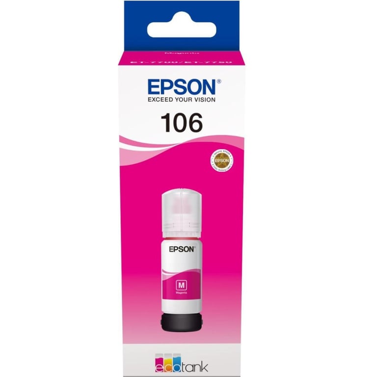 Контейнер з чорнилом Epson 106 magenta (C13T00R340) - фото 1