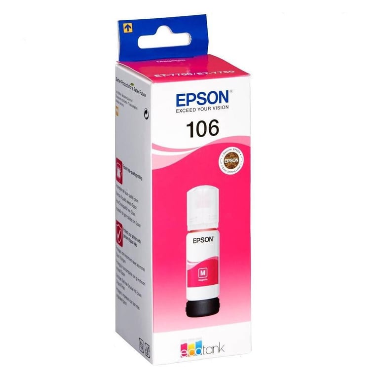 Контейнер з чорнилом Epson 106 magenta (C13T00R340) - фото 2
