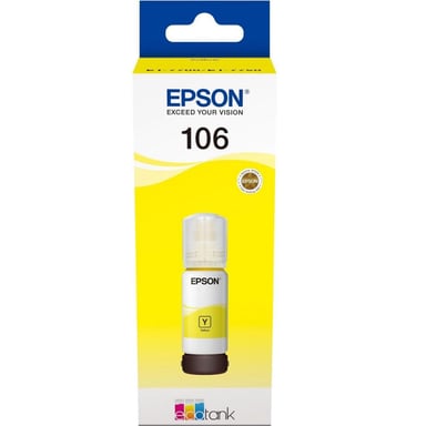 Контейнер з чорнилом Epson 106 yellow (C13T00R440) - фото 1