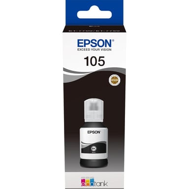 Контейнер з чорнилом Epson 105 black pigmented (C13T00Q140) - фото 1