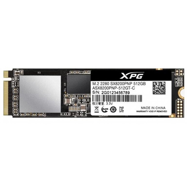 Накопичувач SSD M.2 2280 512GB ADATA (ASX8200PNP-512GT-C) - фото 1