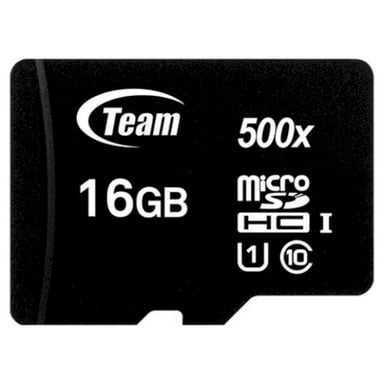 Карта пам'яті Team 16GB microSDHC class 10 UHS-I (TUSDH16GCL10U02) - фото 1