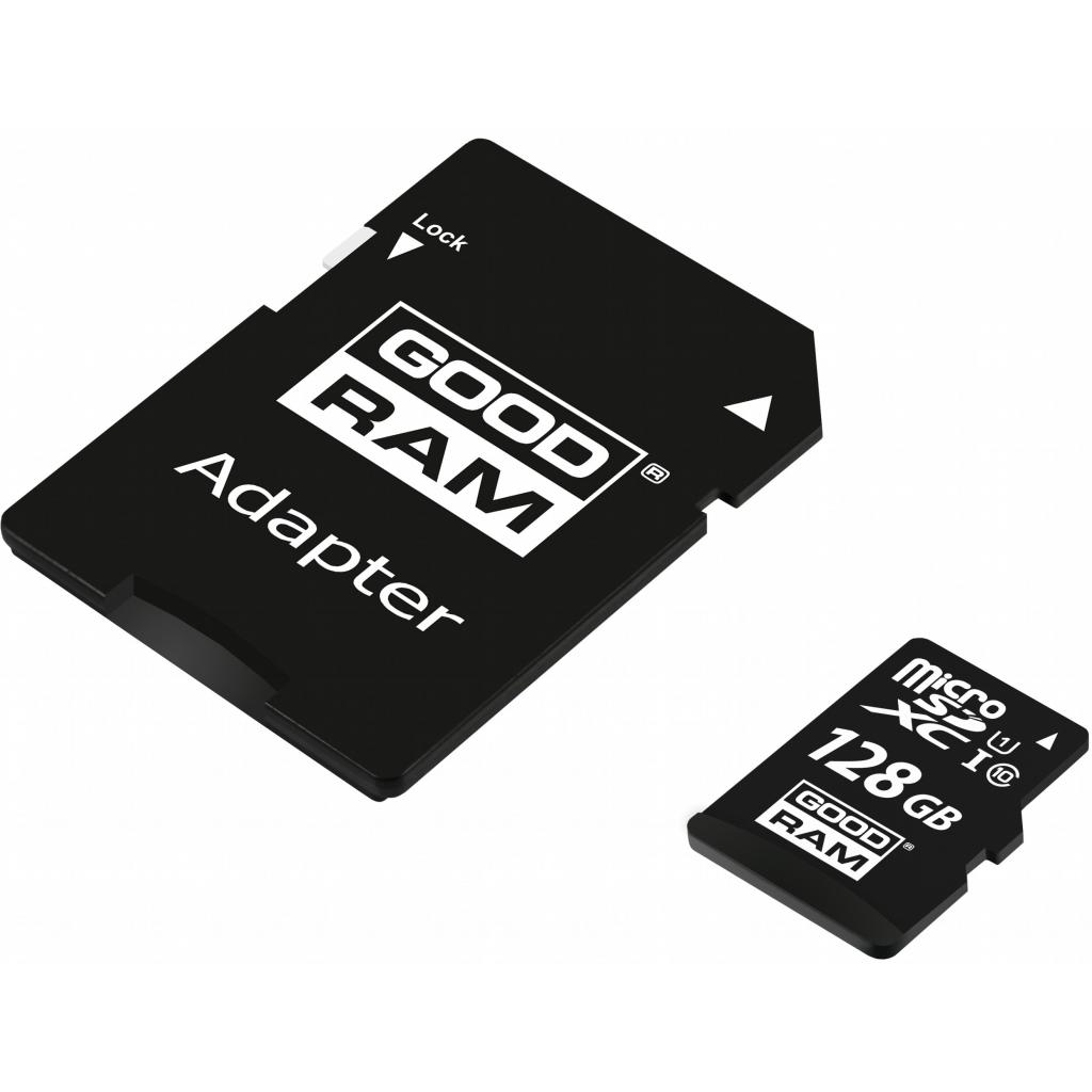 Карта пам'яті Goodram 128GB microSDXC class 10 UHS-I (M1AA-1280R12) - фото 4 Карта пам'яті Goodram 128GB microSDXC class 10 UHS-I (M1AA-1280R12) - фото 4
