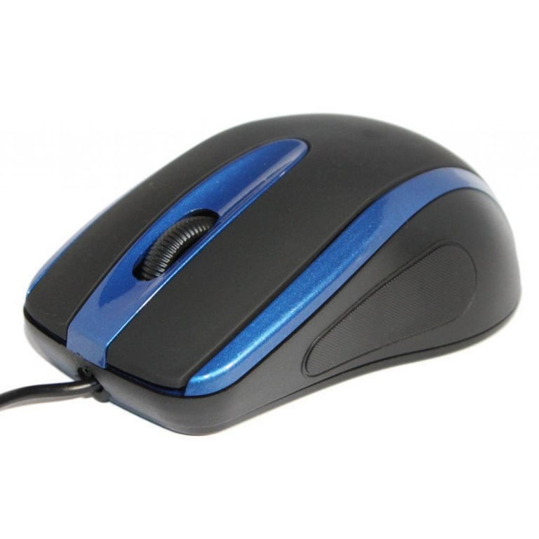 Мишка Havit V-MS753 USB Black/Blue (23938) - фото 1