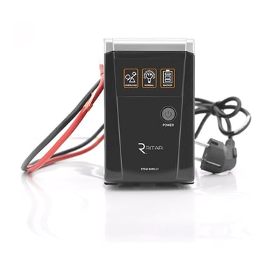 Пристрій безперебійного живлення Ritar RTSW-600 LED, 12V (RTSW-600 L12) - фото 1