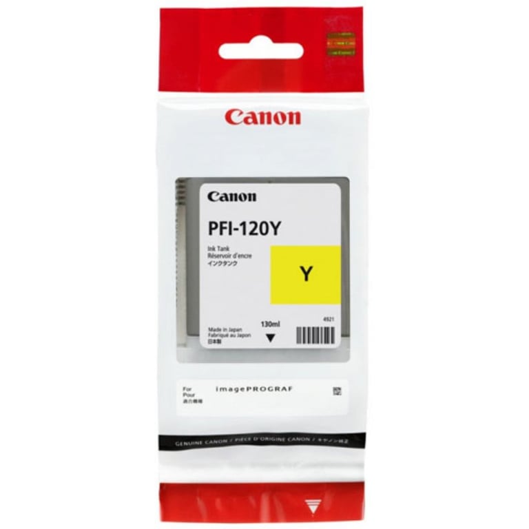 Картридж Canon PFI-120 Yellow, 130ml (2888C001AA) - фото 2