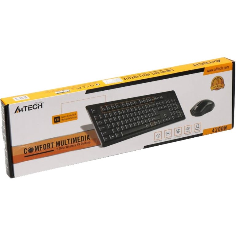 Комплект A4Tech 4200N Black (4711421933926) - фото 7