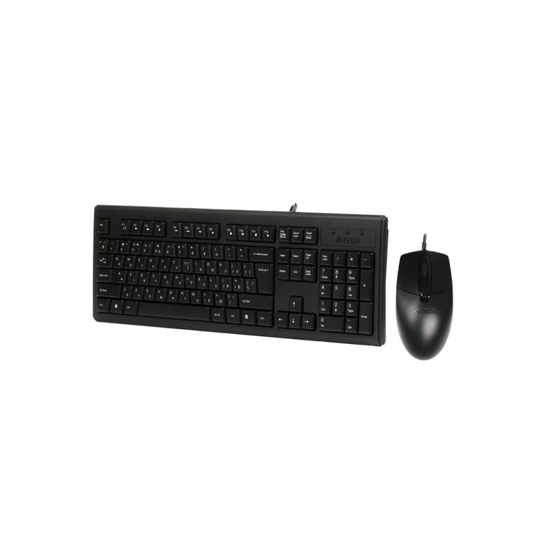 Комплект A4Tech KR-8372 USB Black (4711421859301) - фото 2