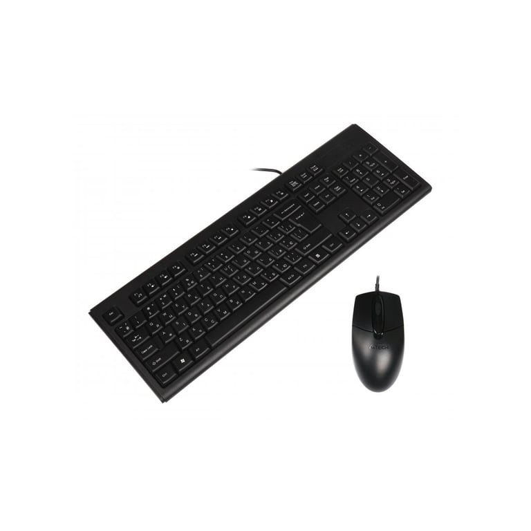 Комплект A4Tech KR-8372 USB Black (4711421859301) - фото 4