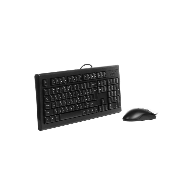 Комплект A4Tech KR-8572 USB Black (4711421857208) - фото 3