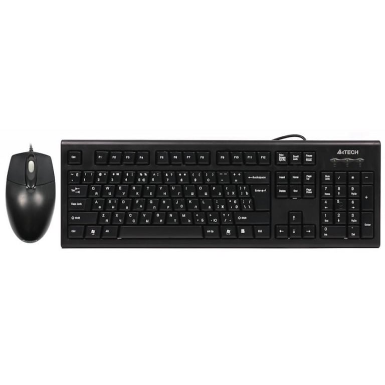Комплект A4Tech KRS-8572 USB Black - фото 1