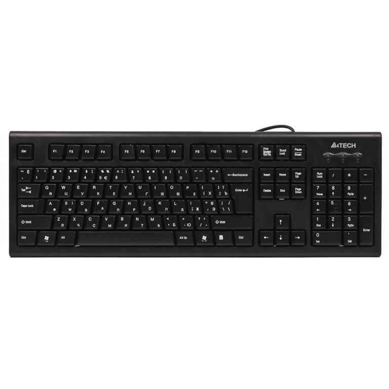 Комплект A4Tech KRS-8572 USB Black - фото 2