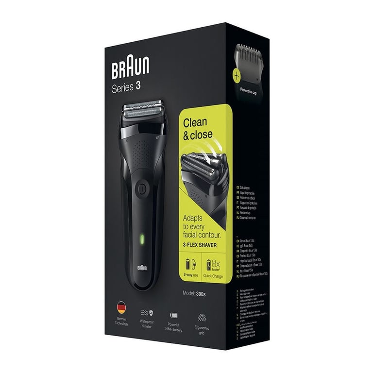 Електробритва Braun Series 3 300 Black - фото 5