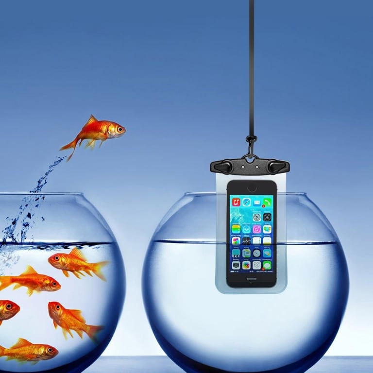 Чохол до мобільного телефона ColorWay Waterproof Universal Transparent (CW-CWP01US/57134) - фото 10