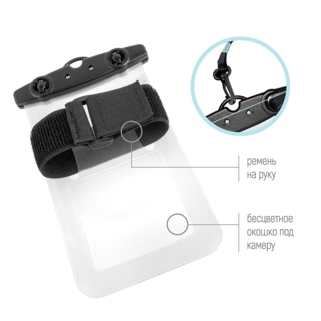 Чохол до мобільного телефона ColorWay Waterproof Universal Transparent (CW-CWP01US/57134) - фото 8 Чохол до мобільного телефона ColorWay Waterproof Universal Transparent (CW-CWP01US/57134) - фото 8