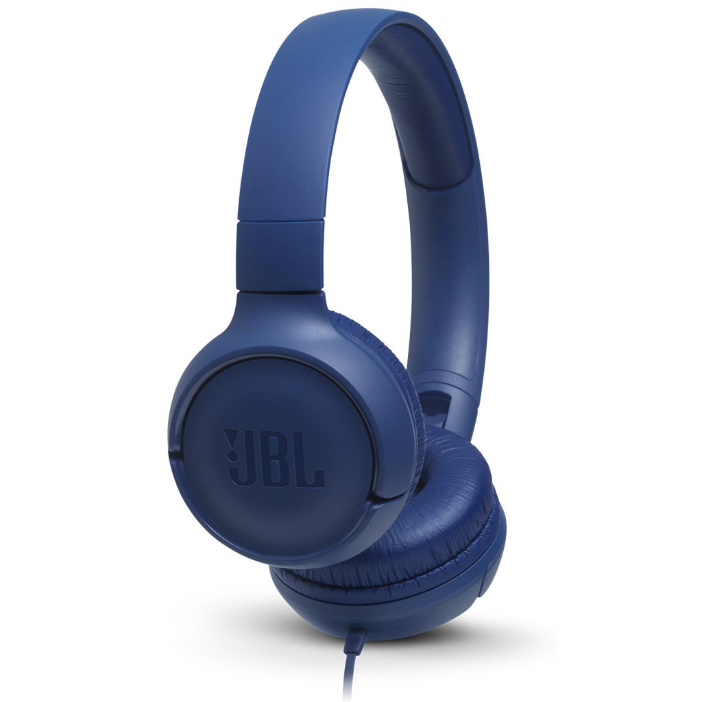 Навушники JBL T500 Blue (JBLT500BLU) - фото 1