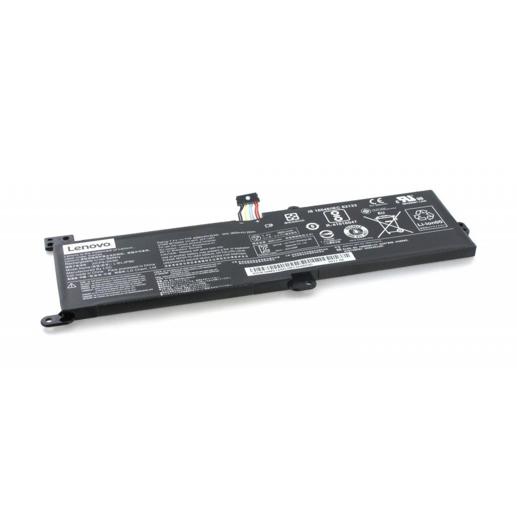 Акумулятор до ноутбука Lenovo IdeaPad 320-15 L16M2PB2, 4670mAh (35Wh), 2cell, 7.5V, Li-ion (A47338) - фото 3 Акумулятор до ноутбука Lenovo IdeaPad 320-15 L16M2PB2, 4670mAh (35Wh), 2cell, 7.5V, Li-ion (A47338) - фото 3