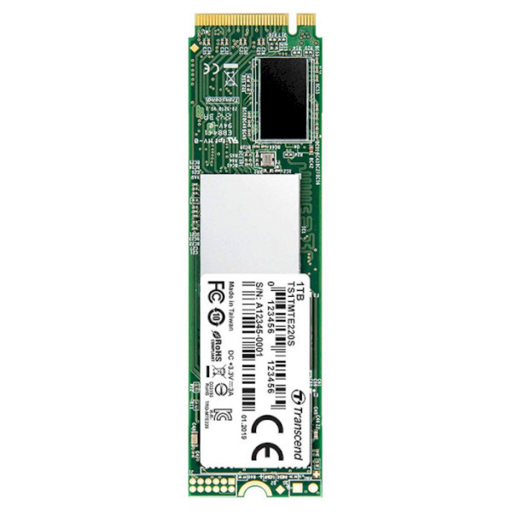 Накопичувач SSD M.2 2280 1TB Transcend (TS1TMTE220S) Накопичувач SSD M.2 2280 1TB Transcend (TS1TMTE220S)