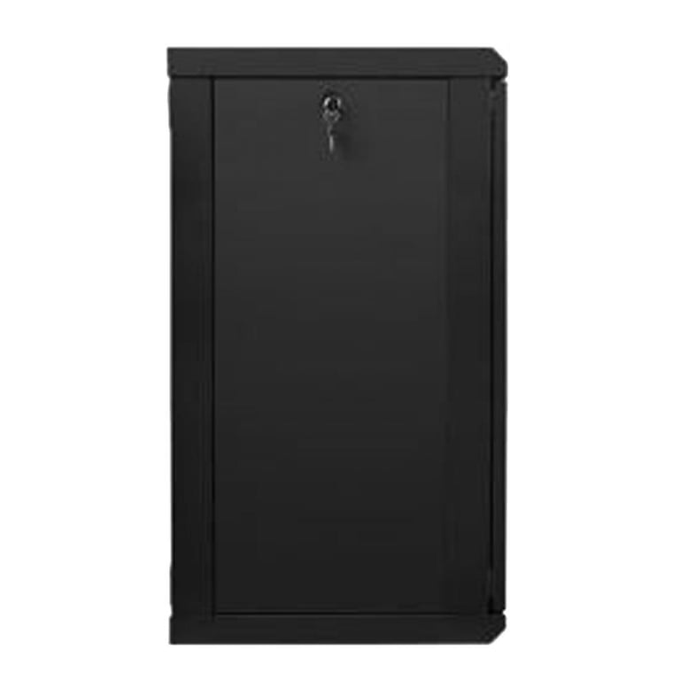 Шафа настінна Hypernet 18U 19" 600x450 (WMNC-18U-FLAT-BLACK) - фото 2