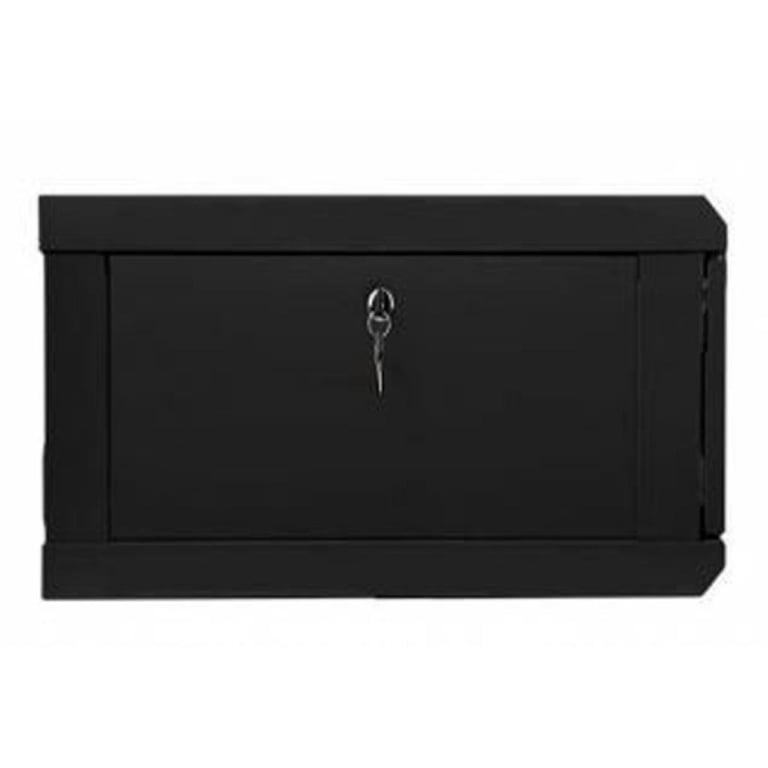 Шафа настінна Hypernet 6U 19" 600x450 (WMNC-6U-FLAT-BLACK) - фото 2