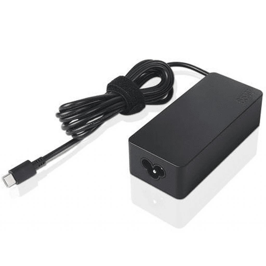 Блок живлення до ноутбуку Lenovo 65W AC Adapter (USB Type-C) (GX20P92529) - фото 1