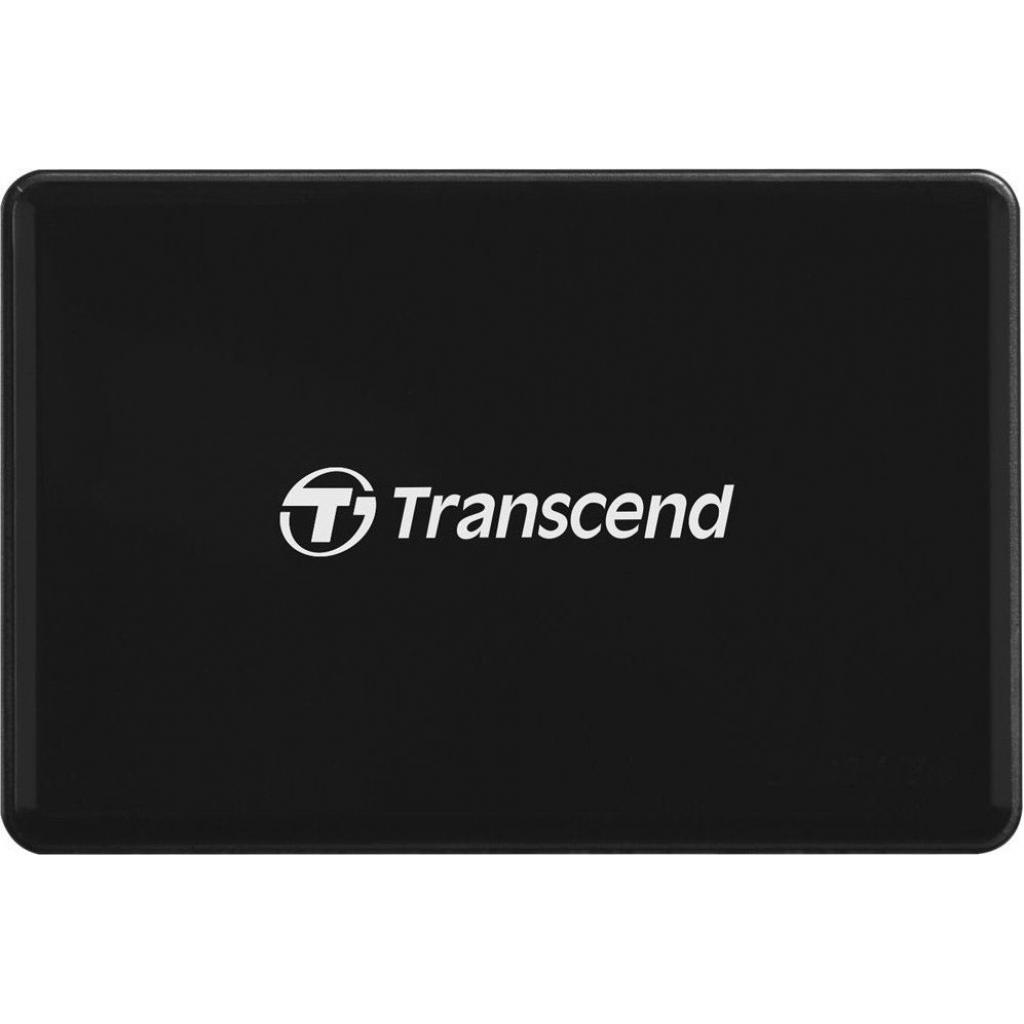 Зчитувач флеш-карт Transcend USB 3.1 Black (TS-RDF8K2) - фото 2 Зчитувач флеш-карт Transcend USB 3.1 Black (TS-RDF8K2) - фото 2