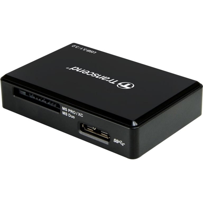 Зчитувач флеш-карт Transcend USB 3.1 Gen 1 Type-C SD/microSD/CompactFlash/Memory Stick (TS-RDC8K2) - фото 2