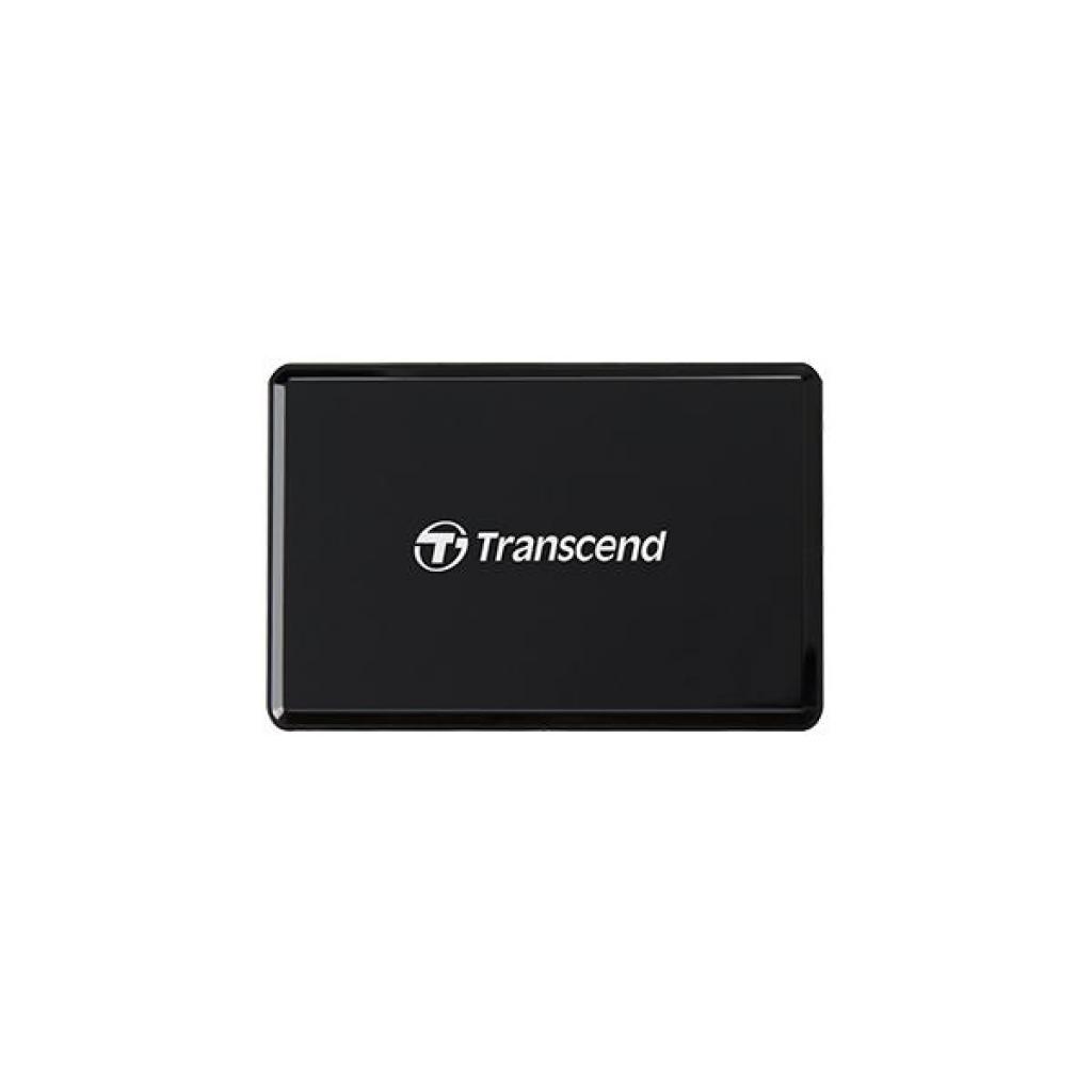 Зчитувач флеш-карт Transcend USB 3.1 RDF9K UHS-II Black R260/W190MB/s (TS-RDF9K2) - фото 2 Зчитувач флеш-карт Transcend USB 3.1 RDF9K UHS-II Black R260/W190MB/s (TS-RDF9K2) - фото 2
