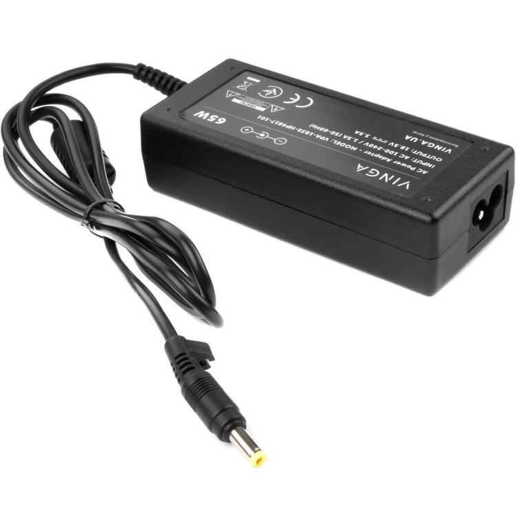 Блок живлення до ноутбуку Vinga HP 65W 18.5V 3.5А 4.8*1.7 (VPA-1835-HP4817-101) - фото 2