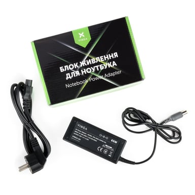 Блок живлення до ноутбуку Vinga Lenovo 65W 20V 3.25А 7.9*5.5 (VPA-2032-LN7955-101) - фото 1