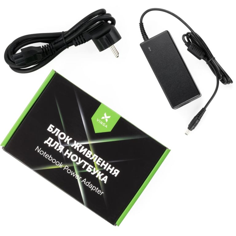 Блок живлення до ноутбуку Vinga Samsung 60W 19V 3.16А 5.5*3.0 (VPA-1934-SM5530-101) - фото 1