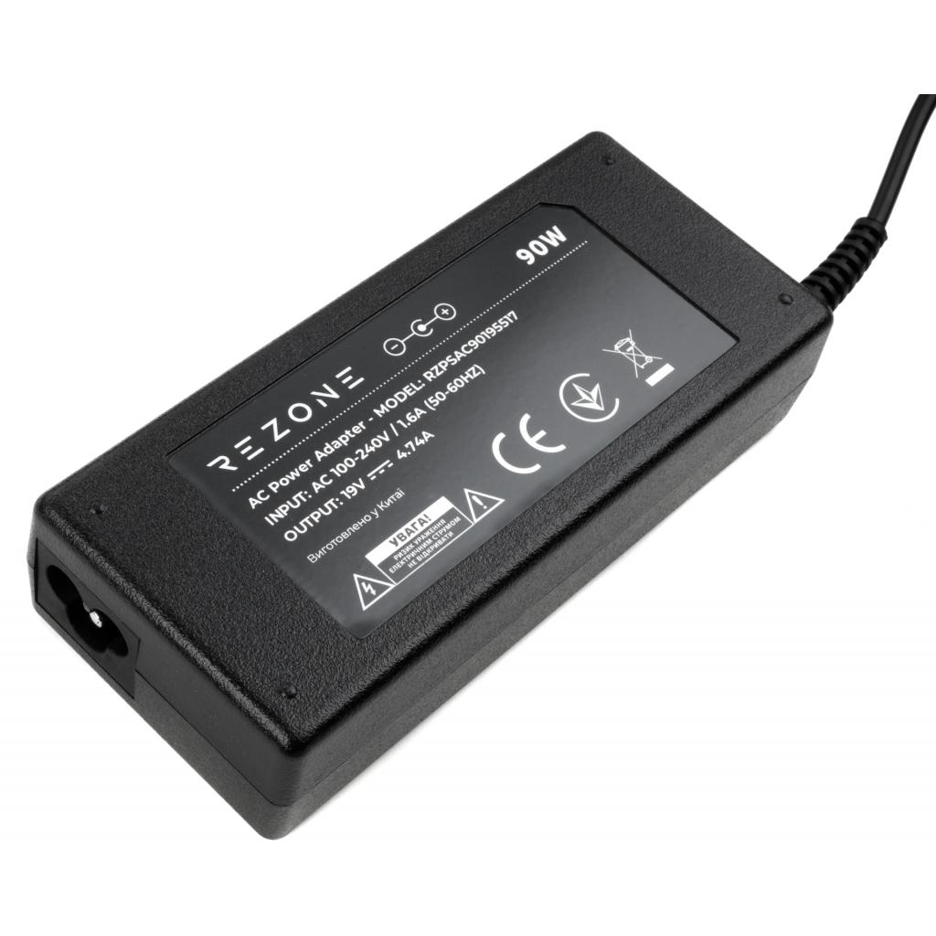 Блок живлення до ноутбуку Rezone ACER 90W 19V 4.74A 5.5*1.7 (RZPSAC90195517) - фото 3 Блок живлення до ноутбуку Rezone ACER 90W 19V 4.74A 5.5*1.7 (RZPSAC90195517) - фото 3