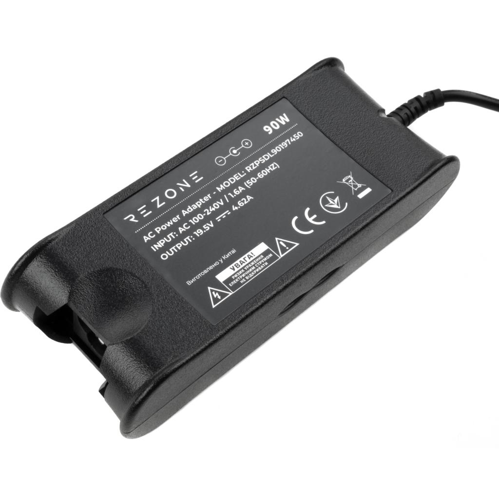 Блок живлення до ноутбуку Rezone DELL 90W 19.5V 4.62A 7.4*5.0 (RZPSDL90197450) - фото 3 Блок живлення до ноутбуку Rezone DELL 90W 19.5V 4.62A 7.4*5.0 (RZPSDL90197450) - фото 3