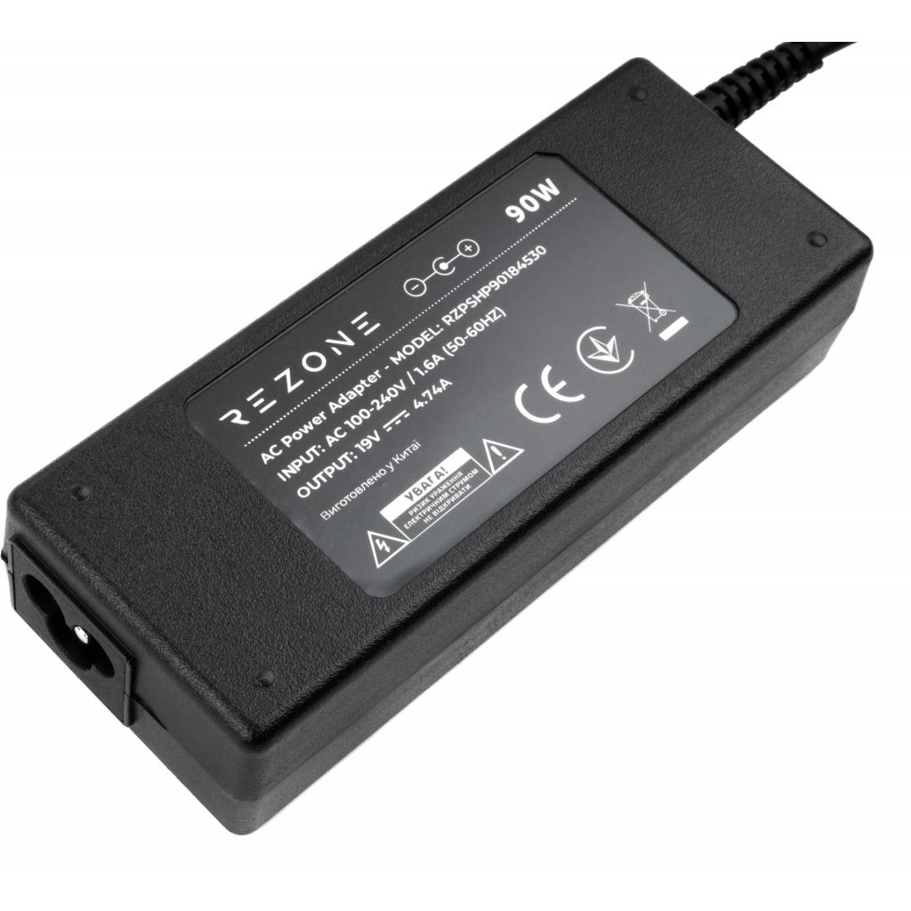 Блок живлення до ноутбуку Rezone HP 90W 18.5V 4.74A 4.5*3.0 (RZPSHP90184530) - фото 3 Блок живлення до ноутбуку Rezone HP 90W 18.5V 4.74A 4.5*3.0 (RZPSHP90184530) - фото 3