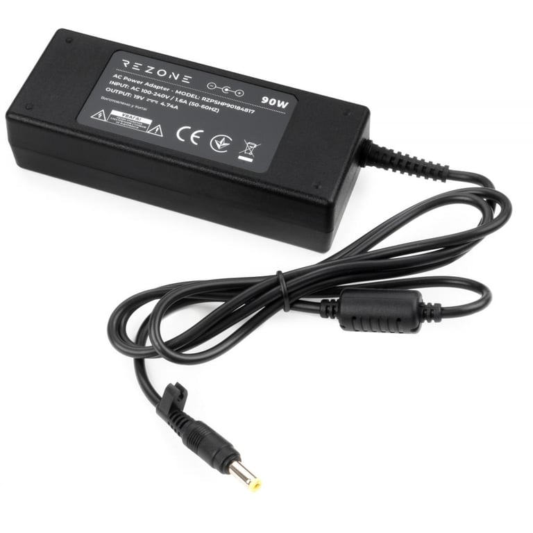 Блок живлення до ноутбуку Rezone HP 90W 18.5V 4.74A 4.8*1.7 (RZPSHP90184817) - фото 2