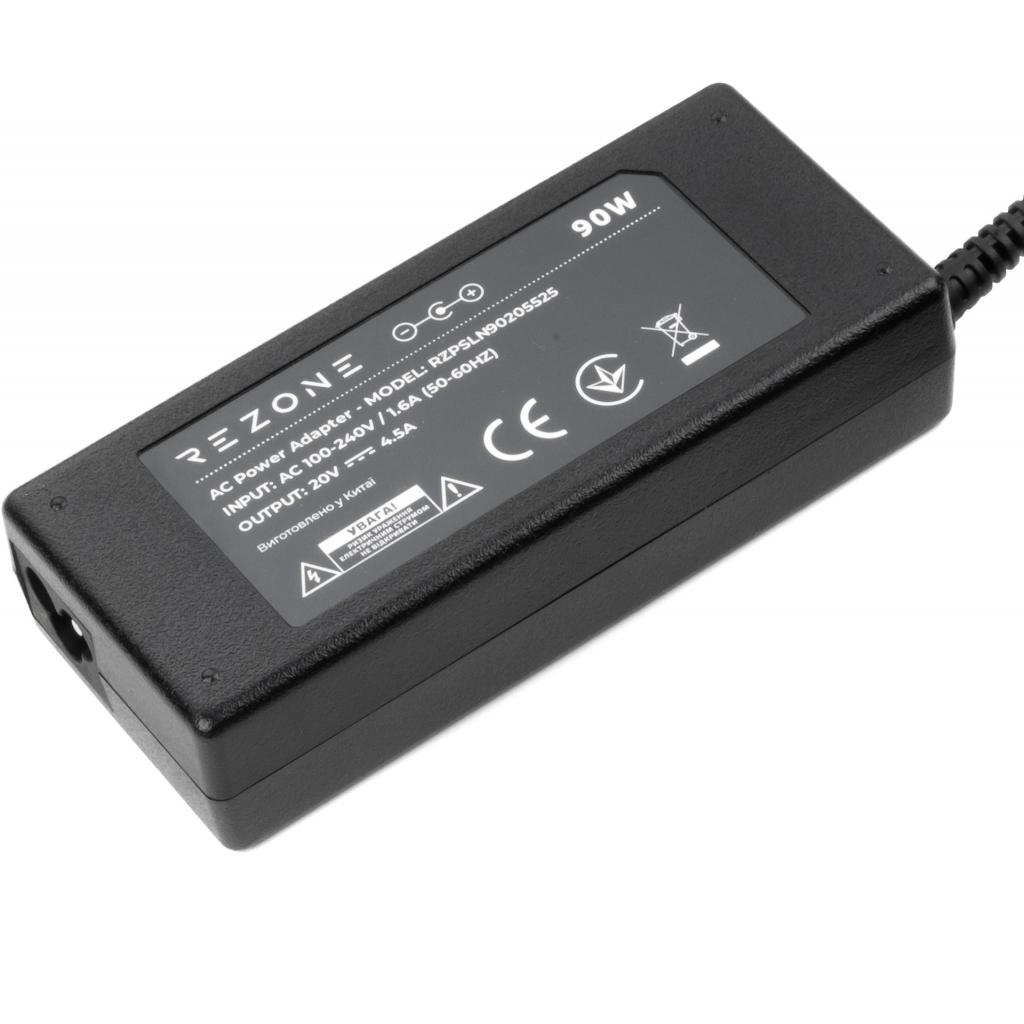 Блок живлення до ноутбуку Rezone Lenovo 90W 20V 4.5A 5.5*2.5 (RZPSLN90205525) - фото 3 Блок живлення до ноутбуку Rezone Lenovo 90W 20V 4.5A 5.5*2.5 (RZPSLN90205525) - фото 3