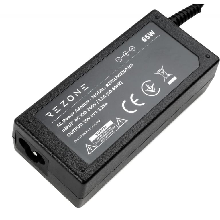 Блок живлення до ноутбуку Rezone Lenovo 65W 20V 3.25А 7.9*5.5 (RZPSLN65207955) - фото 3