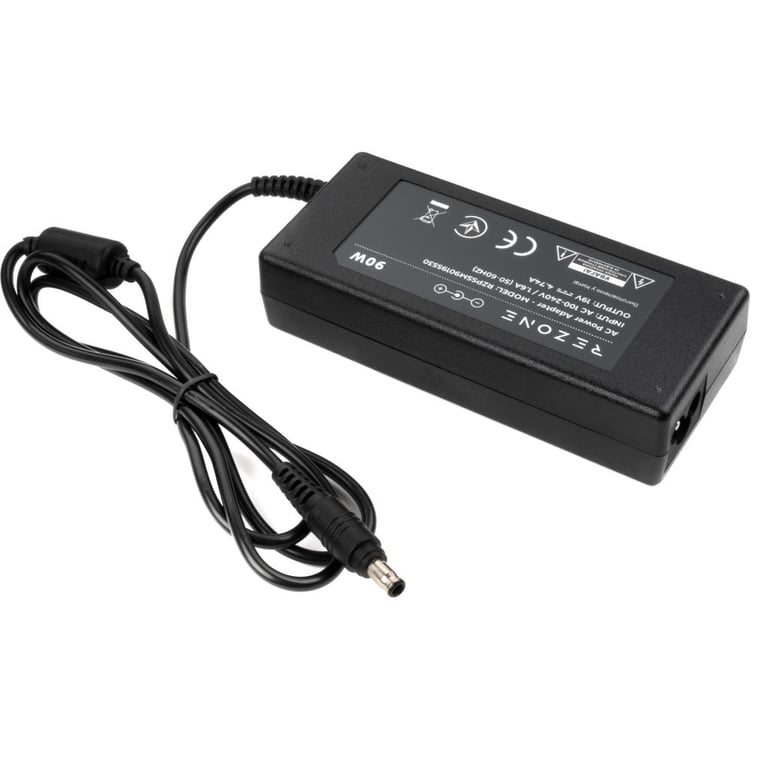 Блок живлення до ноутбуку Rezone Samsung 90W 19V 4.74А 5.5*3.0 (RZPSSM90195530) - фото 2