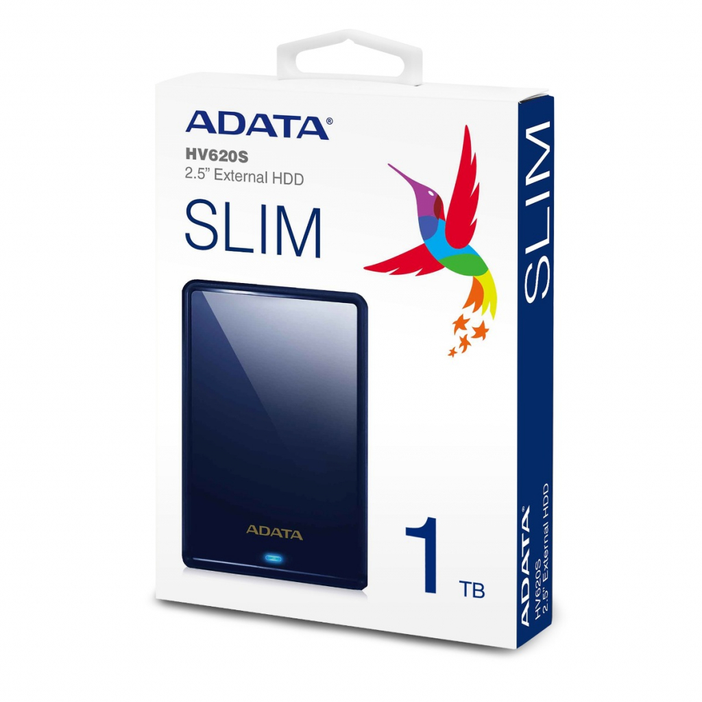 Зовнішній жорсткий диск 2.5" 1TB ADATA (AHV620S-1TU31-CBL) - фото 5 Зовнішній жорсткий диск 2.5" 1TB ADATA (AHV620S-1TU31-CBL) - фото 5